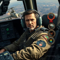 A powerful and detailed portrayal of an AH-64 Apache pilot reflecting on their career experience
