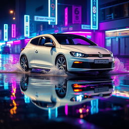 A sleek 2009 Scirocco 1