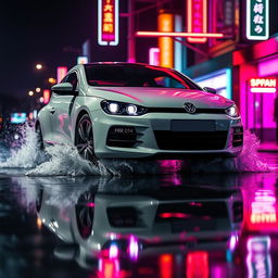A sleek 2009 Scirocco 1