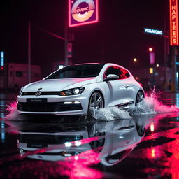 A sleek 2009 Scirocco 1