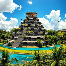 A stunning landscape featuring the Caracol in Guacara, Venezuela