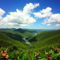 A scenic view of Caracol Guacara, showcasing its stunning natural landscape