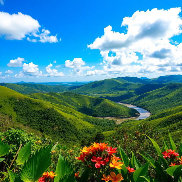 A scenic view of Caracol Guacara, showcasing its stunning natural landscape