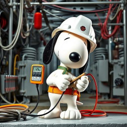 Snoopy the Electrical Engineer: A Whimsical Adventure