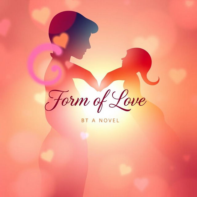 A stunning book cover image for the novel titled 'Form of Love' by caressdiape_