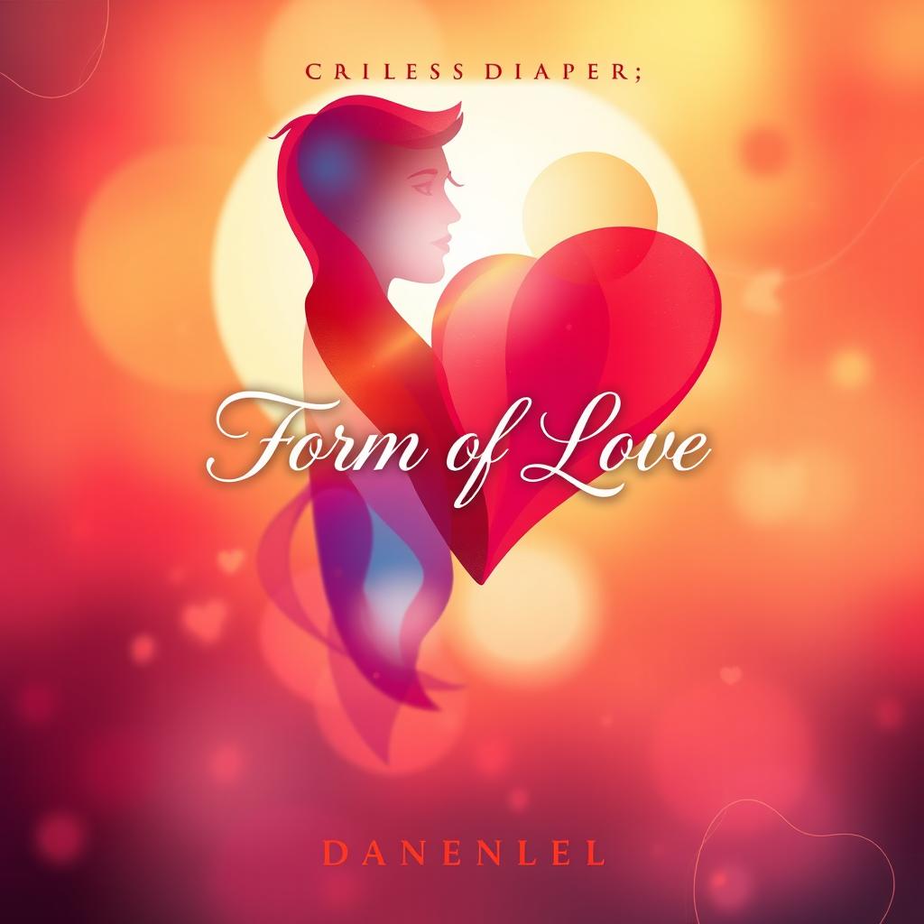 A stunning book cover image for the novel titled 'Form of Love' by caressdiape_