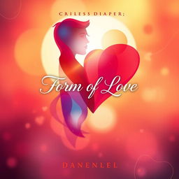 A stunning book cover image for the novel titled 'Form of Love' by caressdiape_