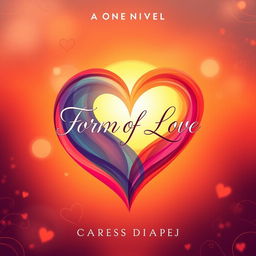 A stunning book cover image for the novel titled 'Form of Love' by caressdiape_