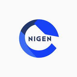 A modern and minimalist logo for 'Ingen', rendered in high-definition digital art