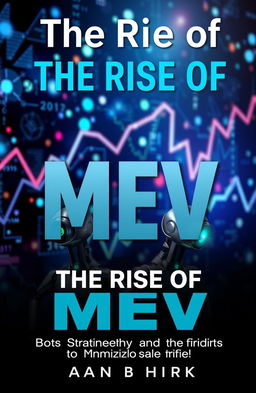 A captivating book cover titled "The Rise of MEV: Bots Strategies and Tools for Maximizing Profits"