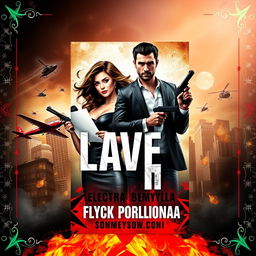A striking book cover design capturing the intense love story of Electra Berylla, a stunningly beautiful and anti-criminal news anchor at a crime news television station, and Jax Petronas, a dashing and ruthless mafia leader whose crimes she bravely exposes