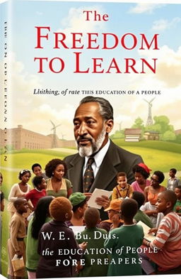 A visually striking book cover for 'The Freedom to Learn: W