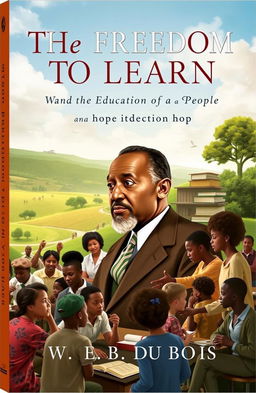 A visually striking book cover for 'The Freedom to Learn: W