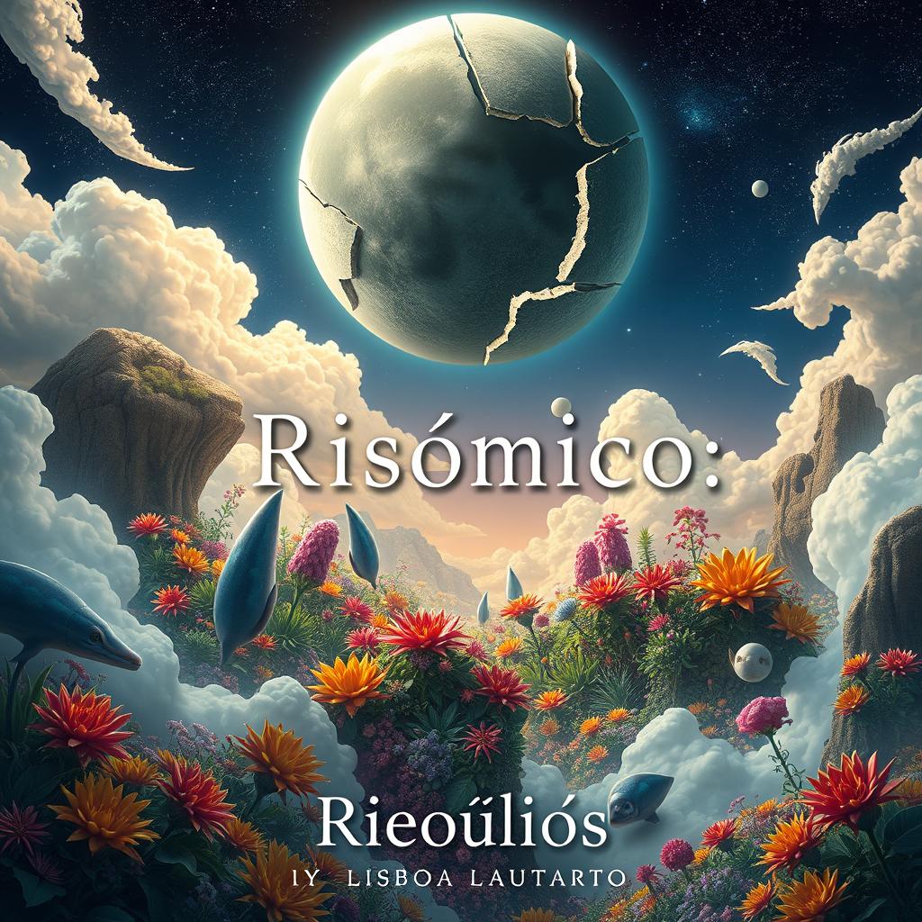 An enchanting artwork titled 'Risómico: Determinación de Duelo', credited to the author Lisboa Lautaro, with the name elegantly placed at the bottom