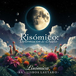 A captivating artwork titled 'Risómico: Determinación de Duelo', created by the author Lisboa Lautaro, with the author’s name elegantly displayed at the bottom