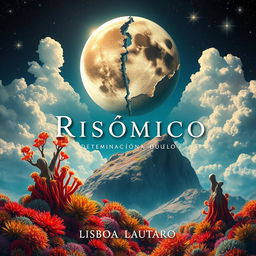 A stunning artwork titled 'Risómico: Determinación de Duelo', with the author's name Lisboa Lautaro elegantly positioned at the bottom