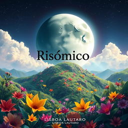 An intriguing artwork titled 'Risómico: Determinación de Duelo', featuring the author's name Lisboa Lautaro beautifully displayed at the bottom