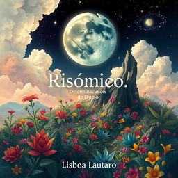 An intriguing artwork titled 'Risómico: Determinación de Duelo', featuring the author's name Lisboa Lautaro beautifully displayed at the bottom