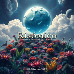 A stunning artwork titled 'Risómico: Determinación de Duelo', with the author's name Lisboa Lautaro gracefully placed at the bottom