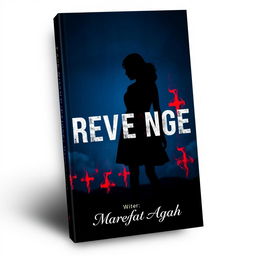 A bold book cover design featuring a dark blue background that evokes a sense of depth and mystery