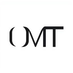 A clean and modern logo featuring the letters O, M, and T, designed in a black color against a white background