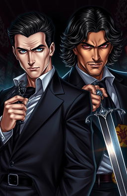 A powerful mafia organization featuring two men as its founders