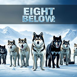 A captivating movie poster for 'Eight Below 2'