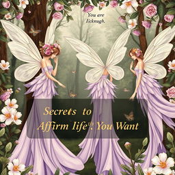 A high-fashion book cover with a modern illustrated style infused with vintage 1800s fairy tale elements