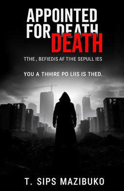 A gripping and thought-provoking book cover for 'Appointed for Death: Truth is Treason in an Empire of Lies' by T