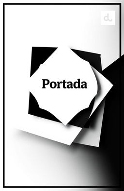 A striking black and white cover design featuring an abstract composition of geometric shapes and lines