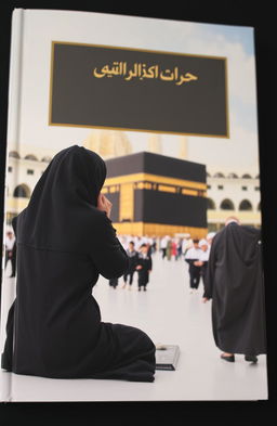 A book cover depicting the Kaaba in Mecca, with a distant view showing a number of people walking around it in a blurred manner to create a sense of movement