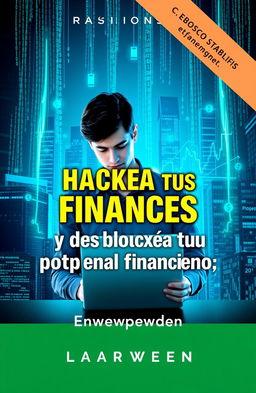 A captivating ebook cover design for 'Hackea tus finanzas y desbloquea tu potencial financiero
