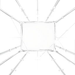 A digital, virtual, and non-existent background resembling a holographic environment, designed to place a character within a futuristic scene