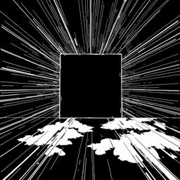 A non-existent, digital virtual environment designed as a holographic background, featuring abstract intersecting lines that create a sense of depth and perspective