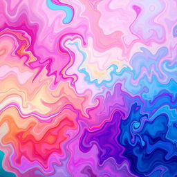 a beautiful, bright, unique, and aesthetic background featuring vibrant colors and intricate designs, like a dreamy abstract landscape with swirling colors and soft textures, combining elements of surrealism and nature, creating a visually captivating scene that draws the viewer in