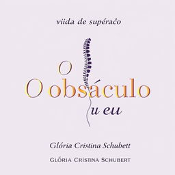 A beautifully designed book cover featuring a gentle lilac background