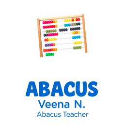 A visually appealing image featuring a light-colored background depicting a classic abacus, highlighting its vibrant beads and wooden structure