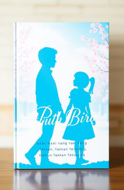 A novel cover design for a book titled 'Putih Biru: Hari-Hari yang Takkan Terulang, Namun Takkan Terlupa'