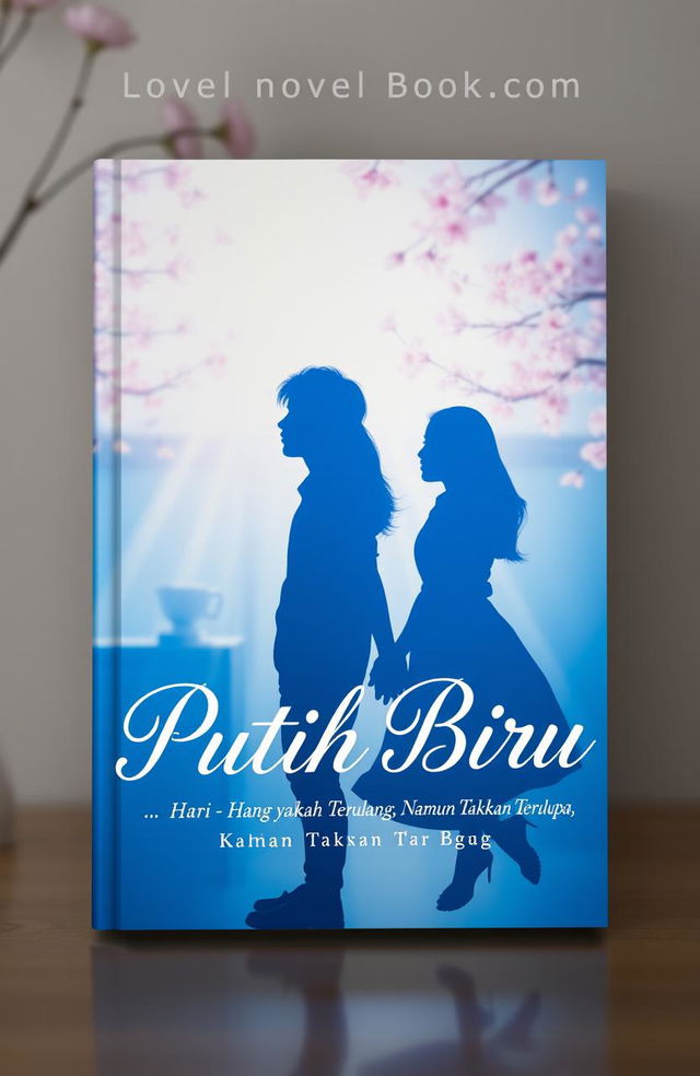 A novel cover design for a book titled 'Putih Biru: Hari-Hari yang Takkan Terulang, Namun Takkan Terlupa'