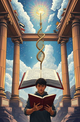 A book cover illustration for a title called 'Liberation Book'