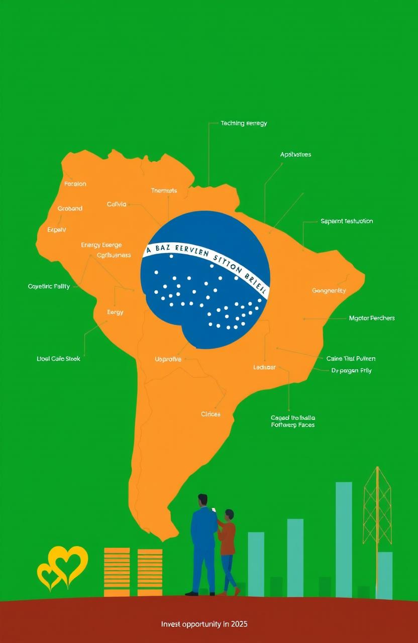 Investment opportunities in Brazil in 2025 include exploring sectors like technology, renewable energy, agribusiness, and infrastructure development