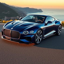 An exquisite depiction of a luxury car valued at 1,000,000 Euros