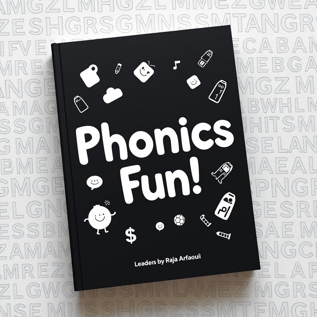 A phonics cover book designed by teacher Raja Arfaoui, who works at Leaders Private School