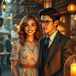 In a rich, imaginative world echoing the 1930s, teeming with adventures and authentic emotions, a poignant love story unfolds between two adults