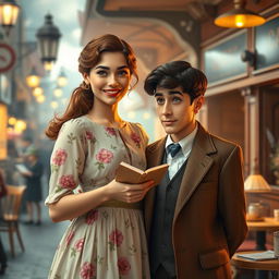 In a rich, imaginative world echoing the 1930s, teeming with adventures and authentic emotions, a poignant love story unfolds between two adults