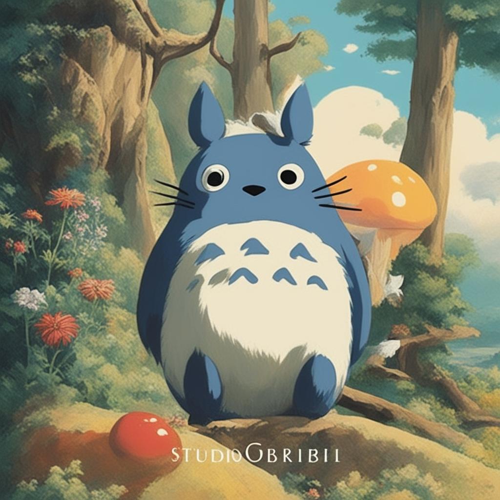 A distinctive, high-definition logo designed in the signature style of Studio Ghibli