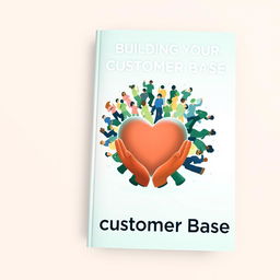 An appealing and professional ebook cover design for 'Guide to Building Your Customer Base'