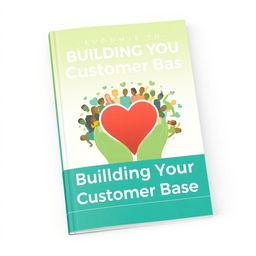 An appealing and professional ebook cover design for 'Guide to Building Your Customer Base'