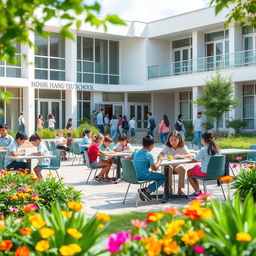 An inviting image that showcases the essence of 'You are in Summit International School'