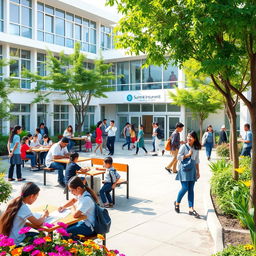 An inviting image that showcases the essence of 'You are in Summit International School'